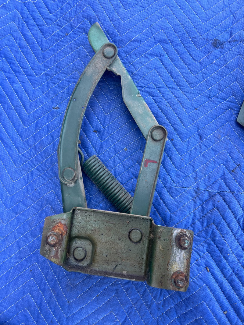 1967-1974 Volvo 140 142 144 145 Left & Right Hood Hinge Pair Bonnet OEM #4956EM