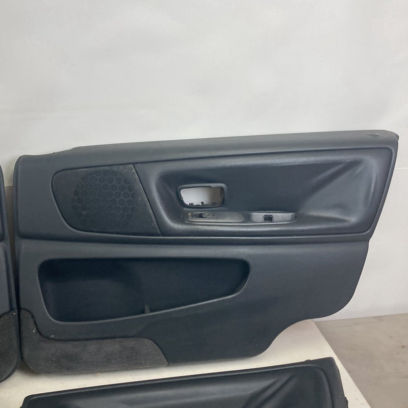 1998-2000 Volvo V70 Door Card Set of 4 Black Wagon 9425690 9425697 OEM #5222M