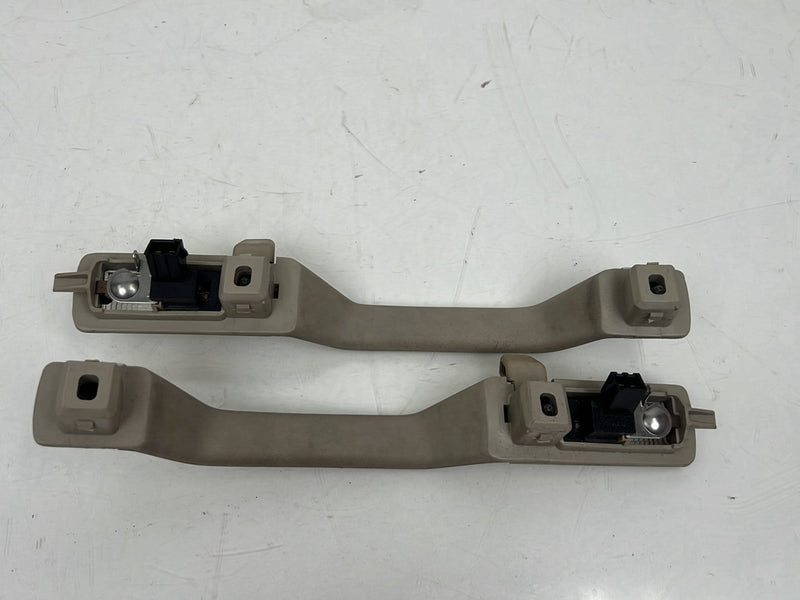 1993-1997 Volvo 850 Overhead Grab Handle Set of 4 w/ Lights Beige OEM