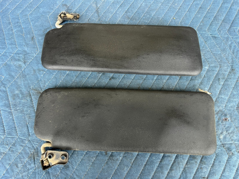 1985-1988 Suzuki Samurai SJ413 Pair of Sunvisors LH RH Mounting HW OEM #2320CN