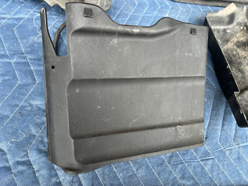 2008-2013 Volvo XC70 Lower Bumper Splash Shields & Drain Panels OEM #4172E