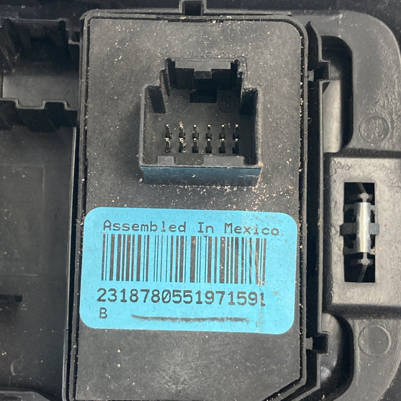 2014-2018 Chevy Silverado Headlamp Switch 2318780551971591 23103889 OEM #5590M