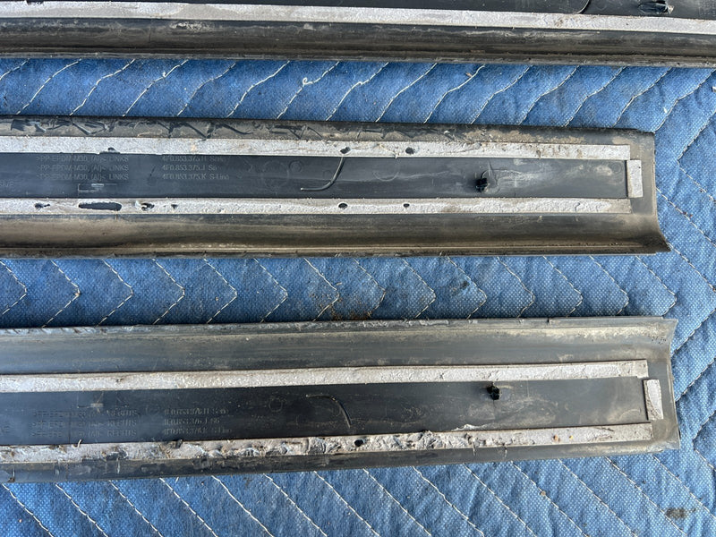 2005-2011 Audi A6 Front Rear Left Right Door Sill Scuff Plate Trim OEM #3472EM