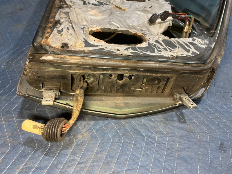 1983-1985 Porsche 944 Green Front Driver Left LH Door Panel Assembly OEM #2508EM