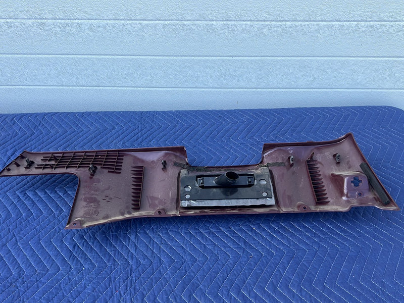 1995-1999 Chevy Silverado GMC Driver Knee Bolster Kick Trim Maroon OEM #5512EM