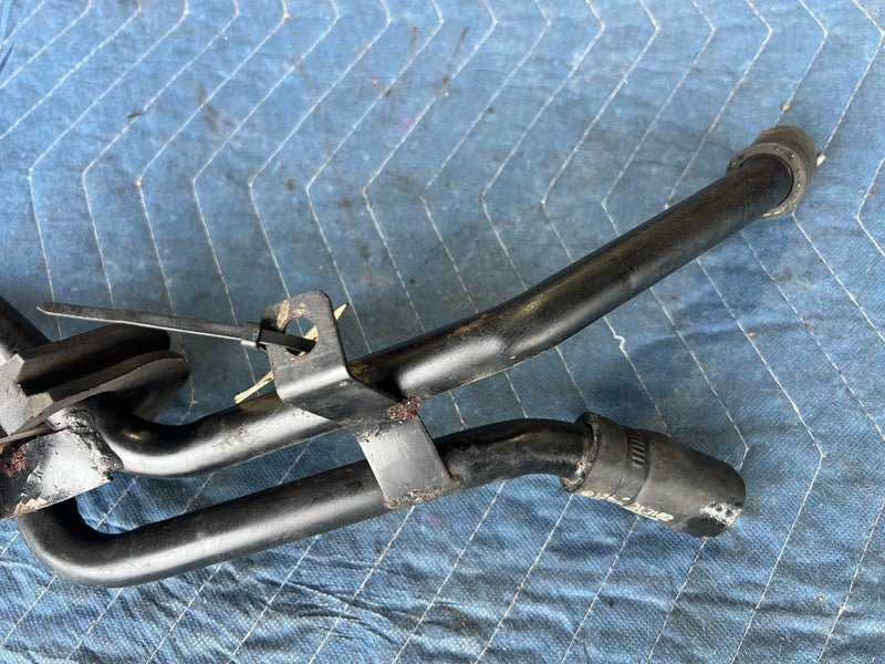 1986-1995 Mercedes 300D W124 Heater Core Supply & Return Coolant Line OE #2725EM