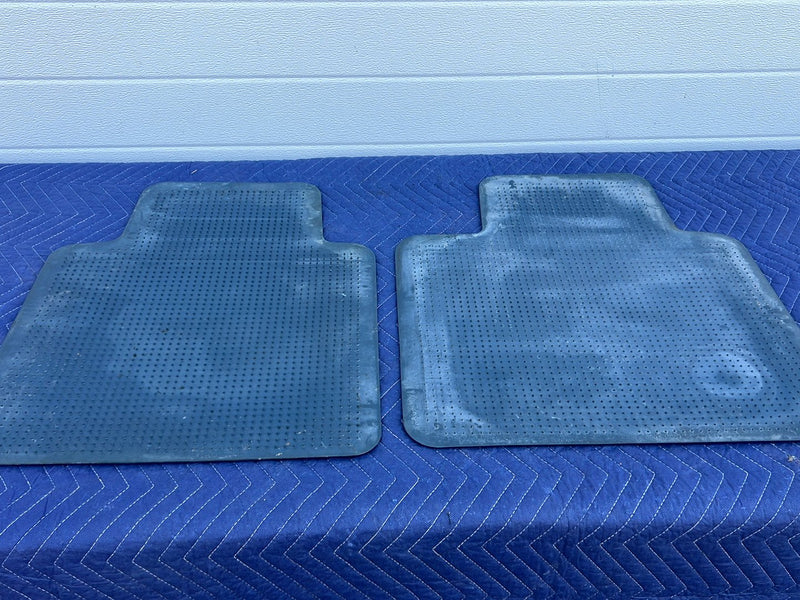 1988-1994 Chevrolet Silverado GMC Sierra OBS Rear Floor Mat Pair Blue OE #5507EM