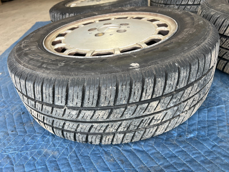 1986-1995 Mercedes 300D W124 15" x 6.5" Wheel & Mastercraft Tire Set OEM #2633EM
