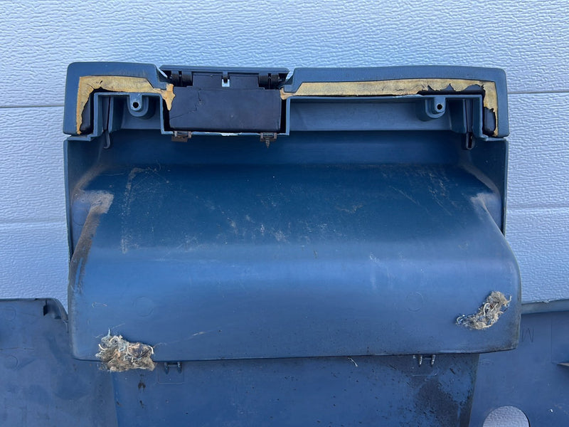 1995-1998 Chevrolet GMC K2500 Ext Cab Left Rear Panel Door Trim Blue OEM #5161EM