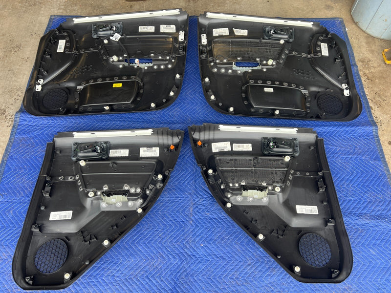 2006-2010 Hummer H3 Left Right Front Rear Door Card Full Set of 4 OEM#1396EM