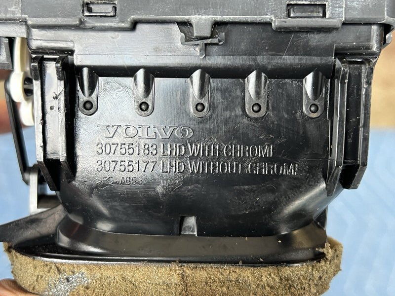 2008-2010 Volvo XC70 S80 Driver Left Dash Vent & Trim 30781316 HVAC OEM #4180E