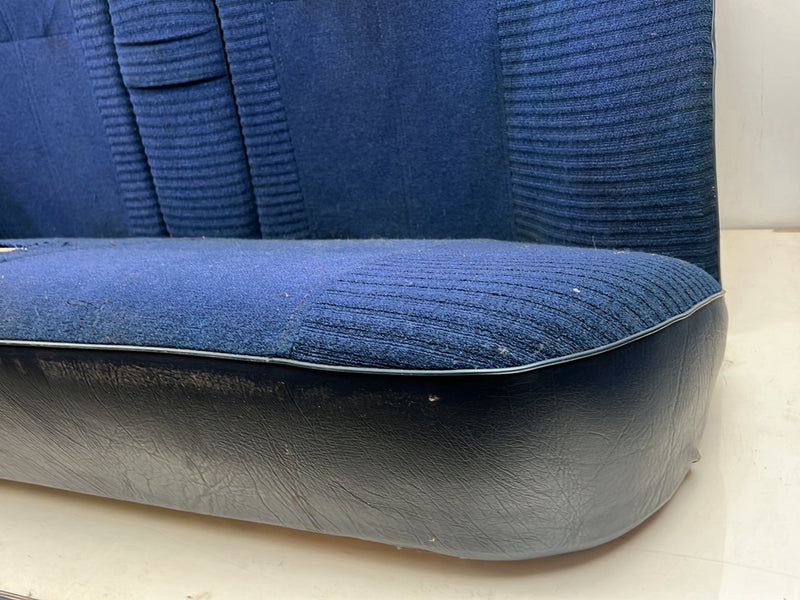 1975-1980 Volvo 244 240 *Sedan Only* Rear Bench Seat Blue Cloth OEM #5388EM