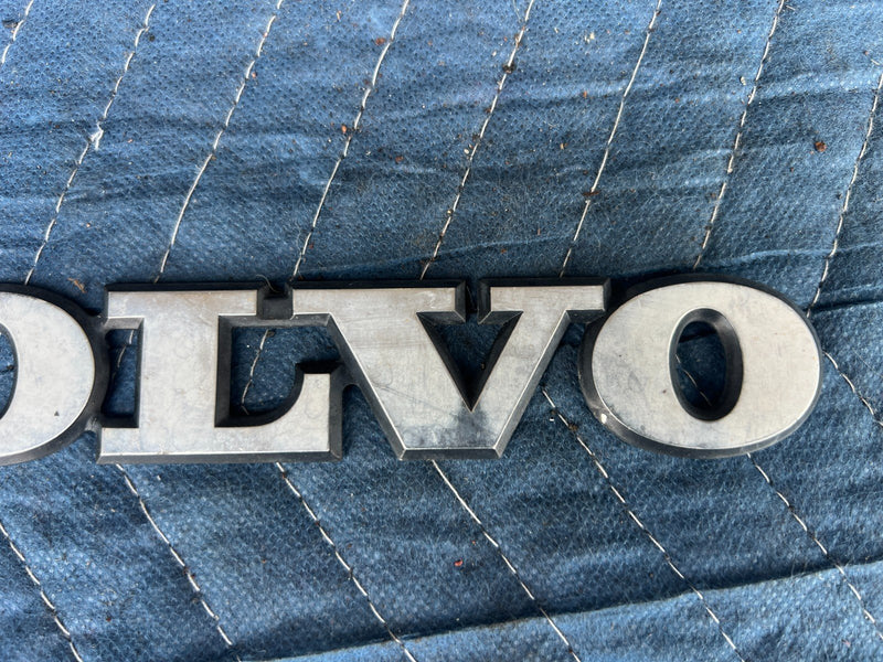 1992-1995 Volvo 940 740 Rear Trunk Hatch Volvo Emblem Badge Logo OEM #3243EM