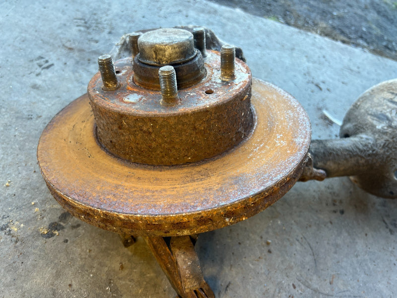 1986-1993 Volvo 240 244 245 Passenger RH Strut Tower w/ Hub Assembly OEM #4216EM