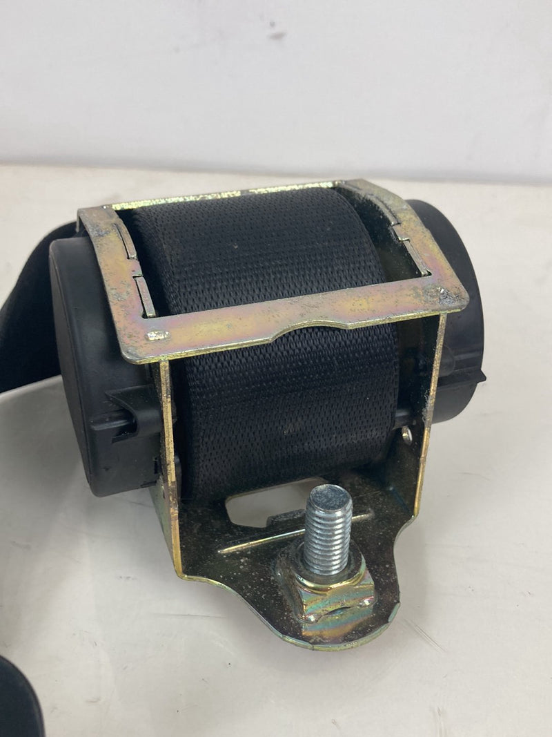 2003-2007 BMW 545i E60 Seat Belt Front Right Passenger Black 6013924 OEM #4976M