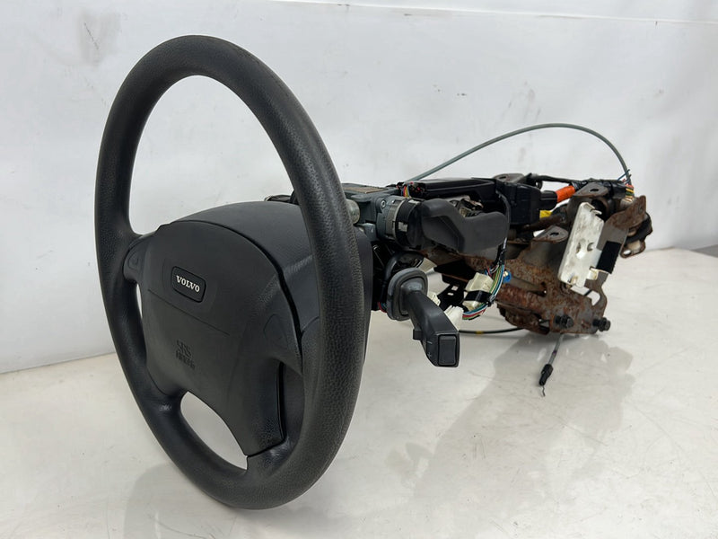 1998-2000 Volvo V70 S70 Steering Column Wheel Ignition Stalks w/ Key OEM
