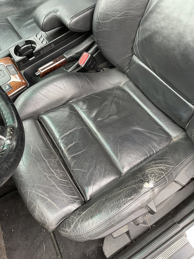1992-1999 BMW M3 E36 Front Driver Left LH Power Seat Leather Black OEM #3863EM