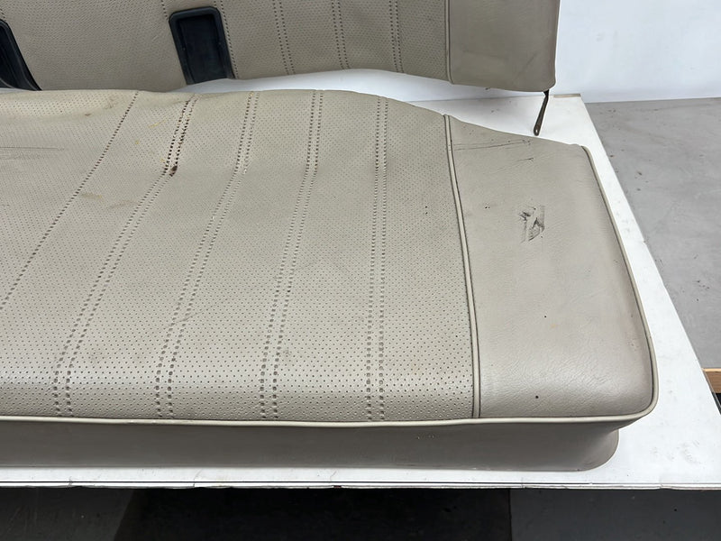 1984-1993 BMW 318i E30 Rear Bench Seat Assembly Beige 8781827 OEM #6735EM