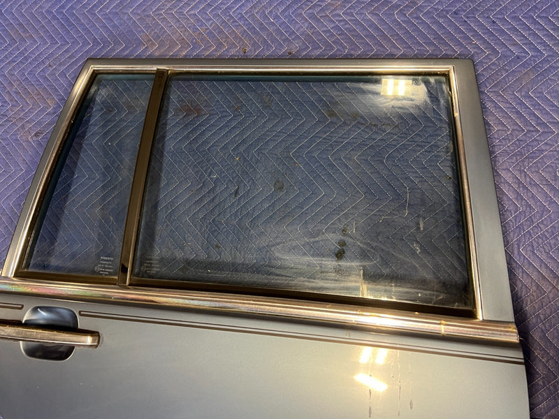 1984-1989 Volvo 740 760 Sedan Blue Metallic Rear Passenger Right Door OE #1562EM