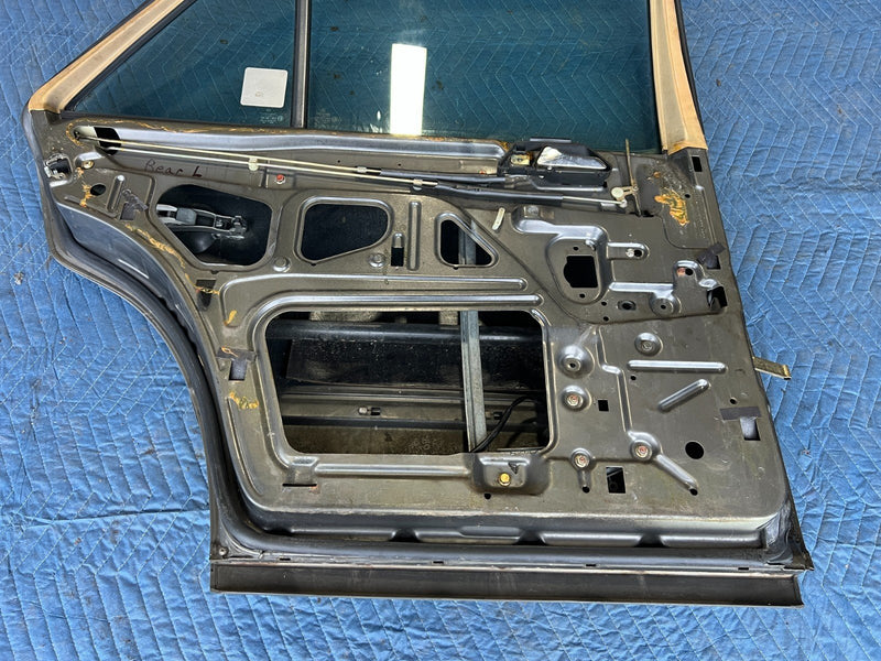 1986-1995 Mercedes 300D W124 Gray Rear Driver Left LH Door Assembly OEM #2588EM