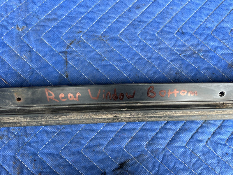 1989-1995 Volvo 740 940 Sedan Exterior Rear Window Molding Trim OEM #3816EM