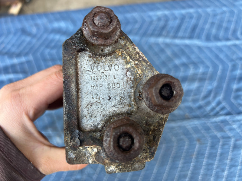 1986-1993 Volvo 240 244 245 Engine Motor Mount Support Pair 1229171 OEM #4482EM