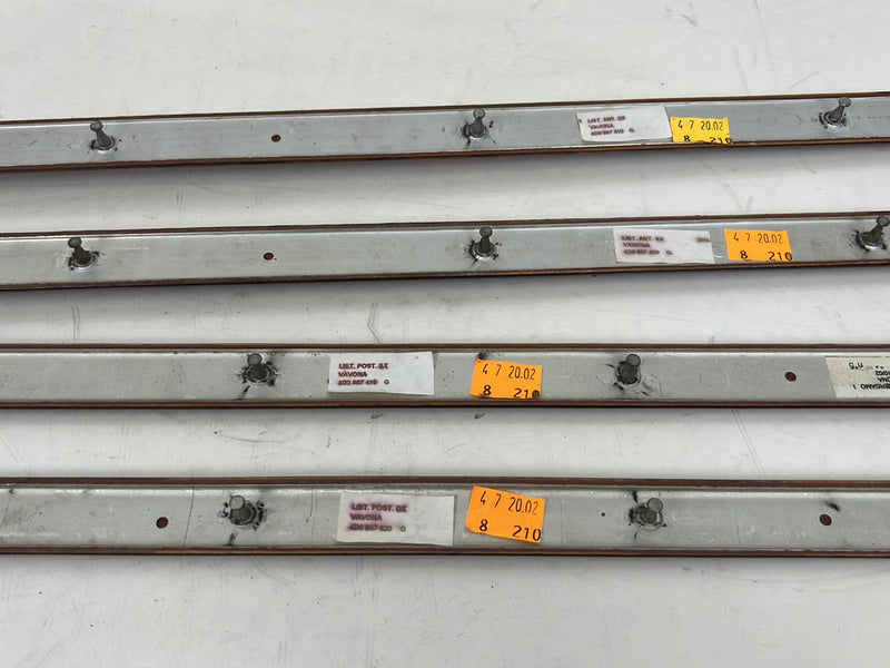 2001-2003 Audi S8 D2 A8 Wood Grain Door Trim Molding Strip Interior Set OEM #6087EM