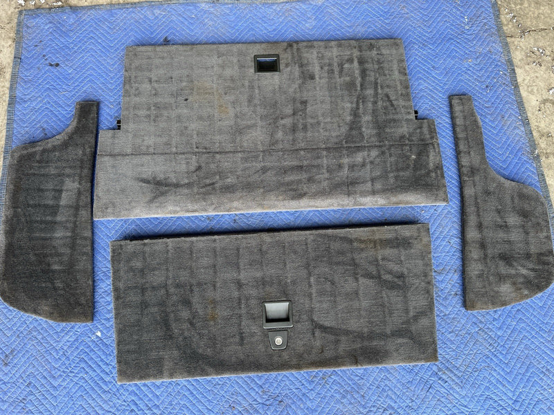 1993-1997 Volvo 850 850R Wagon Only Rear Carpet Panel Set Floor Trim OEM #4432E