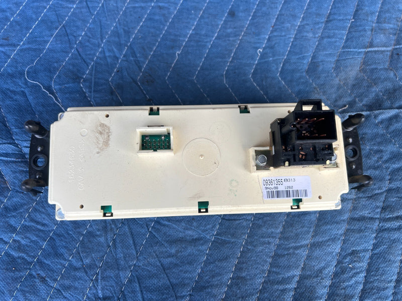 1999-2002 Chevy Silverado GM 1500 2500 AC Heat Climate Control Switch OE #1820CN
