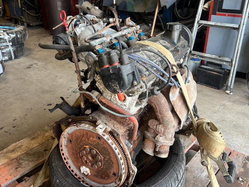1990-1992 Volvo 740 745 940 4 Cyl 2.3L B230F Complete Engine Assembly *Running* OEM #5954EM