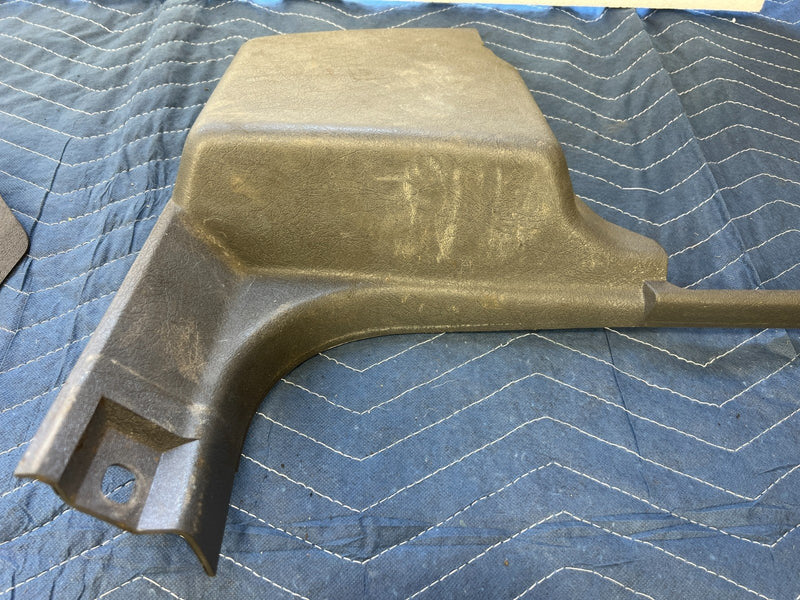 1992-1995 Volvo 940 740 Lower Right & Left Kick Panel Trim Gray OEM #3177EM
