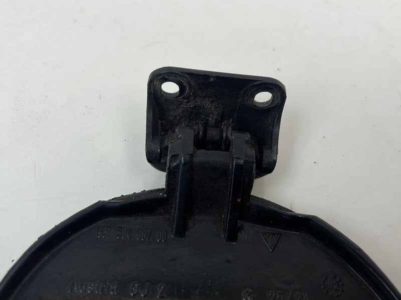 1983-1985 Porsche 944 Black Fuel Door Cover Lid w/ Screws 93150408700 OE #5674EM
