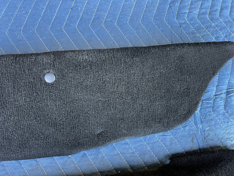 1998-2003 Jaguar XJR XJ8 X308 L & R Rear Seat Lower Carpet Trim Pair OEM #4697E
