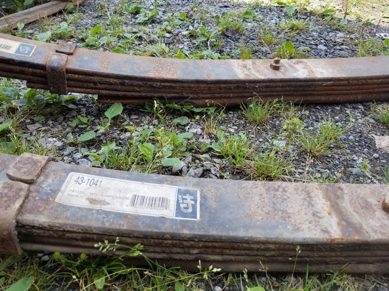 1992-2007 Ford E150 E250 E350 Extended Van Rear Leaf Spring Pair OEM #6506EM