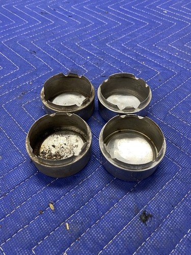 1975-1993 BMW E10 E21 E30 Wheel Center Hub Caps (4) Bottle Caps 13” 14” #3058E