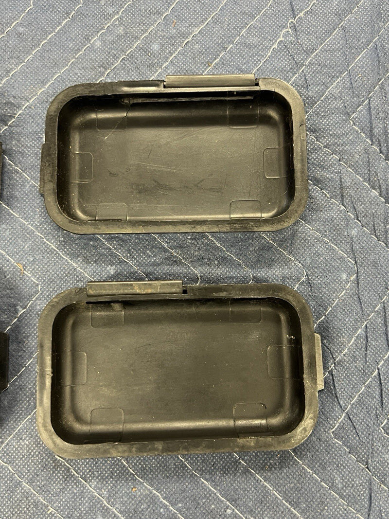 Volvo 240 242 244 245 Door Handle Insert Surround Black Trim Panel OEM #3927E