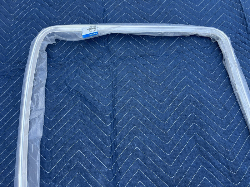 Volvo 240 242 244 245 L & R Window Surround Trim Chrome Early Style OEM #3936E