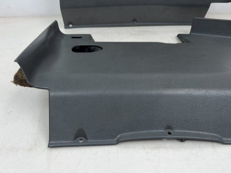 1993-1997 Volvo 850 Dash Right & Left Knee Bolster Trim Pair Gray OEM