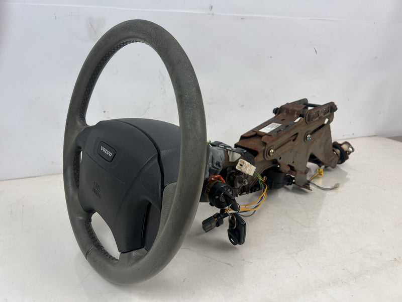1998-2000 Volvo S70 V70 XC Steering Wheel Column w/ Ignition, & Key OEM #6901EM
