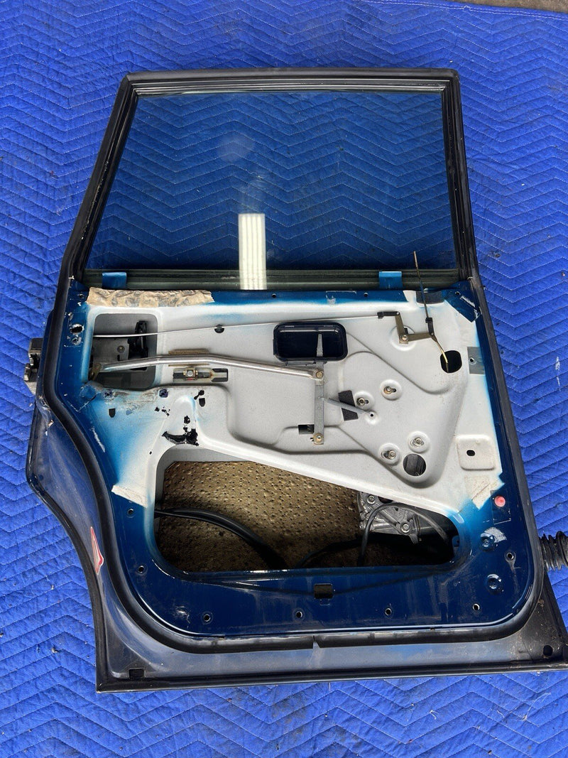 1986-1993 Volvo 240 245 Driver Rear Door Left Complete Wagon Only Blue OE #3752E