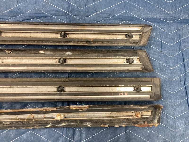 1992-1995 Volvo 940 945 740 Door Belt Line Trim Molding Set of 4 OEM #6412EM