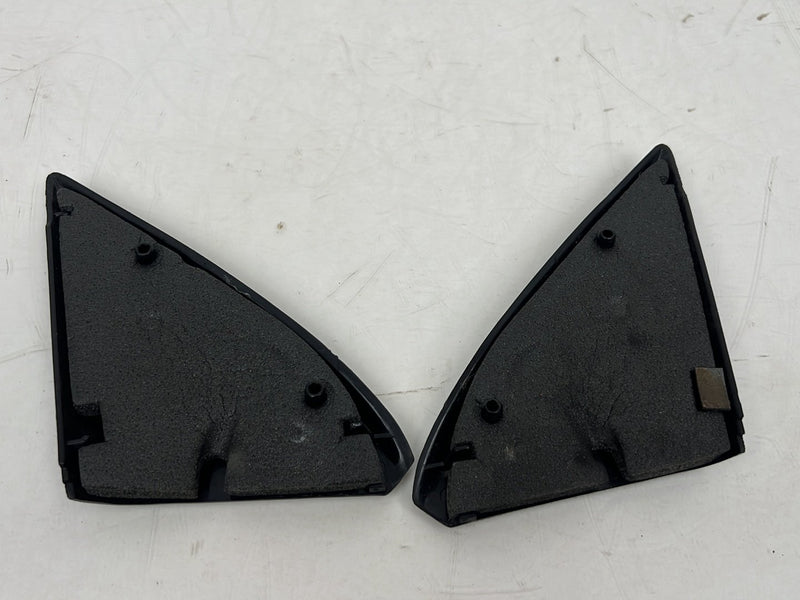 1993-1997 Volvo 850 Interior Left & Right Corner Door Mirror Trim Pair OEM