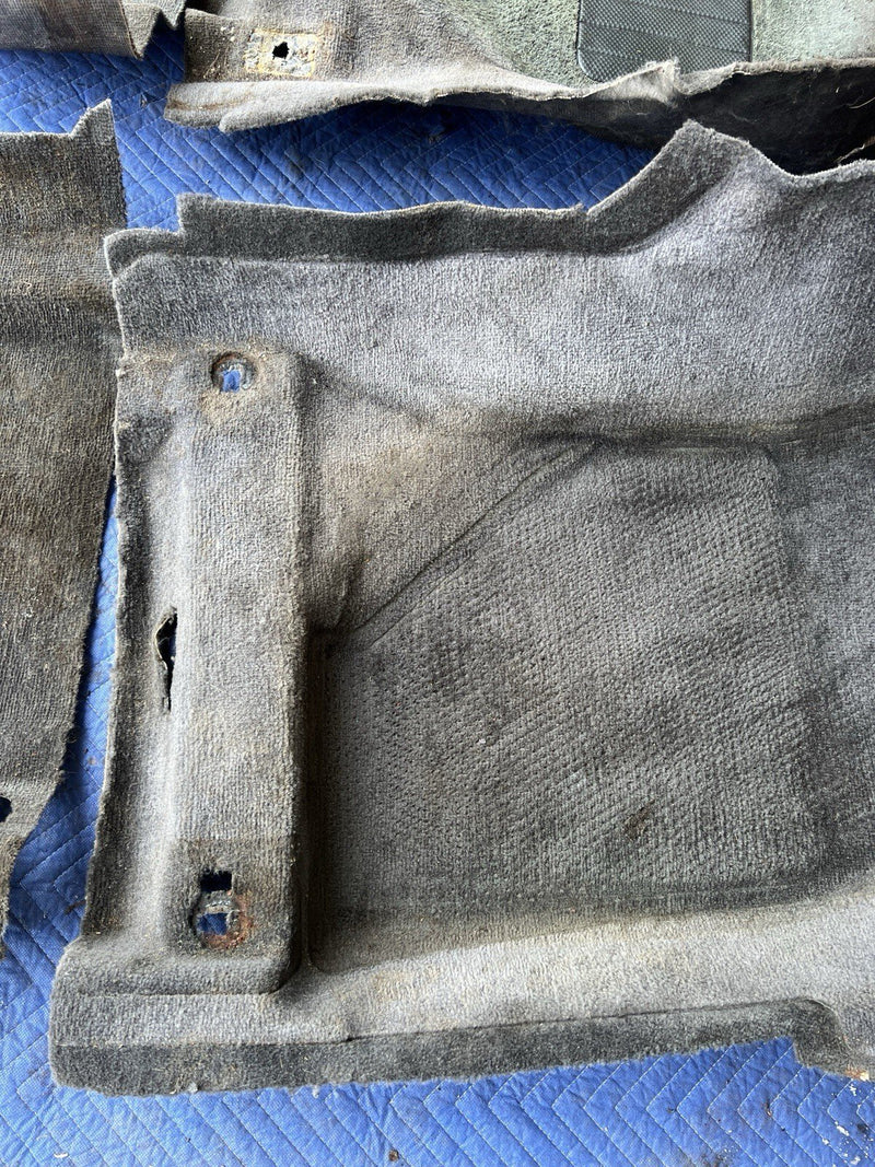 1993-1997 Volvo 850 850R Charcoal Molded Floor Carpet Set Wagon Only OEM #4426E