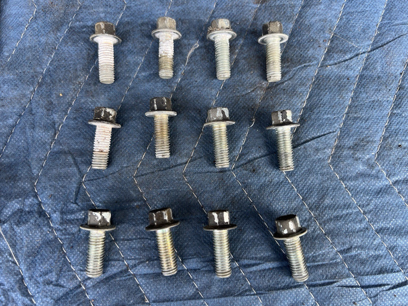1998-2003 Jaguar XJR XJ8 X308 Front & Rear Door Hinge Set Of 4 Black OEM #4805E