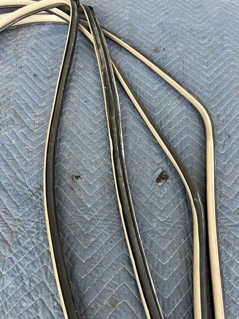 2002-2006 Toyota Camry Door Seal Weatherstripping Trim Beige Set of 4 OE #5015EM