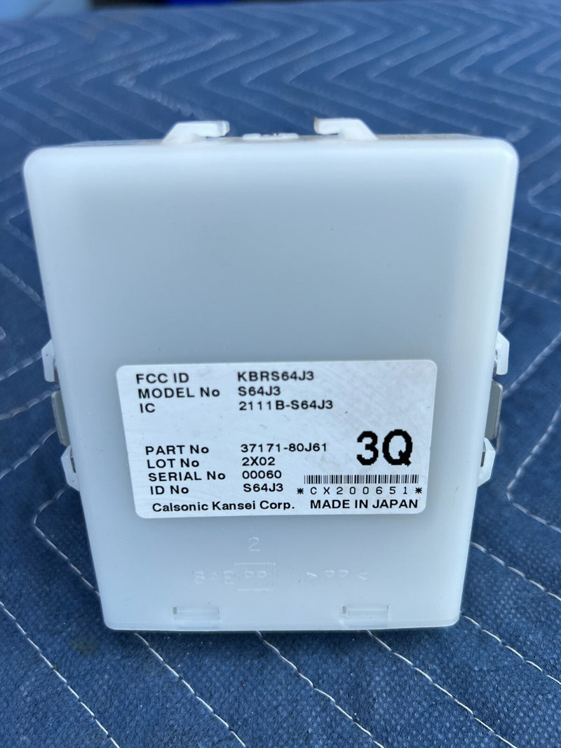 2010-2013 Suzuki SX4 Hatchback Chassis Body Control Module 37171-80J61 OE#1298CN