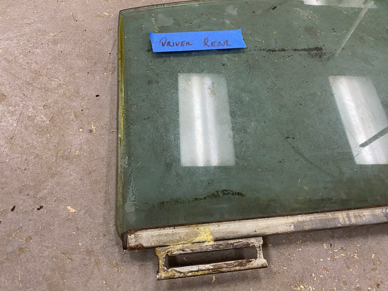 1955-1956 Chrysler Imperial Driver Left Rear Window Glass OEM #2540E