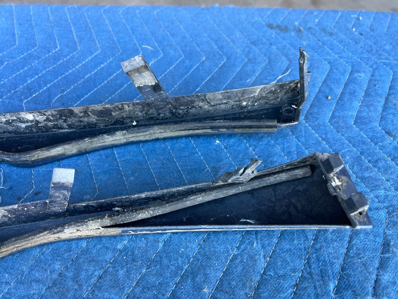 2002-2005 BMW 330xi 325xi E46 Right Left Headlight Molding Trim Blue OEM #4772EM