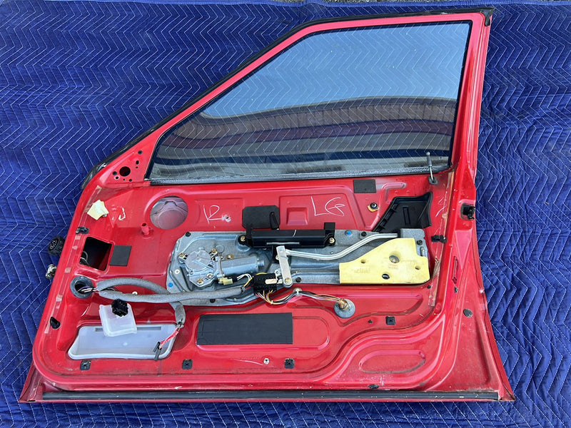 1993-1997 Volvo 850 Front Passenger Right RH Door Assembly Red OEM