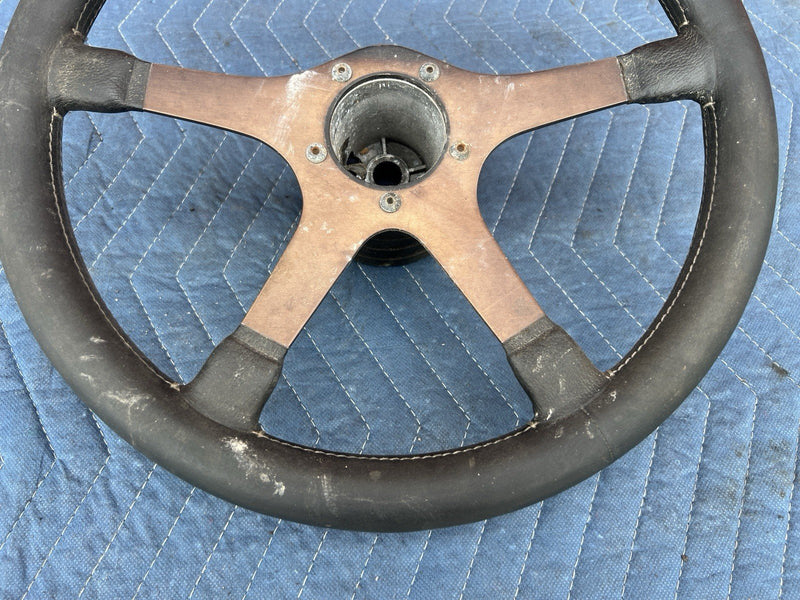 1972-83 BMW 2002 Ti Tii E3 4 Spoke Steering Wheel E9 E12 E21 E23 E24 OEM #3919M
